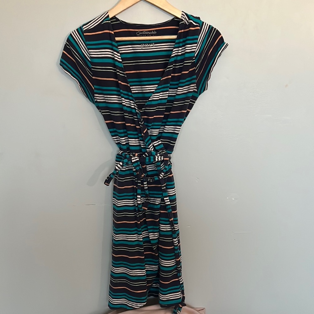 Pact Wrap Dress medium